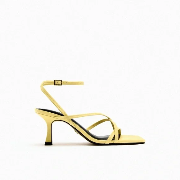 New Zara kitten heel sandals. Size 36. - Picture 4 of 4